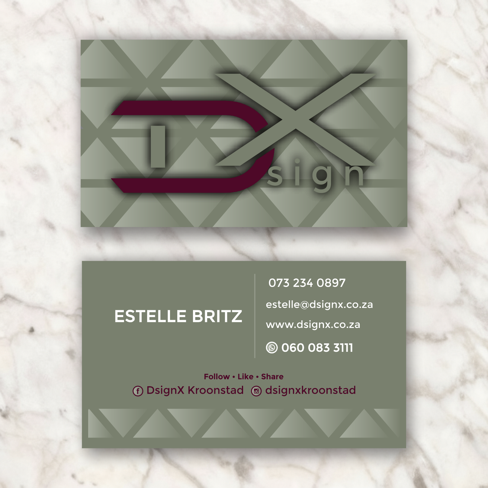 Business Card Double Sided